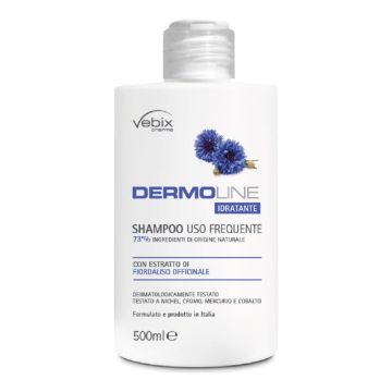Vebix dermoline fiordaliso shampoo uso frequente 500 ml Vebix dermoline fiordaliso shampoo uso frequente 500 ml