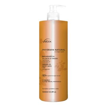 Vebix phytamin natural bagnodoccia oliod di argan 1000 ml