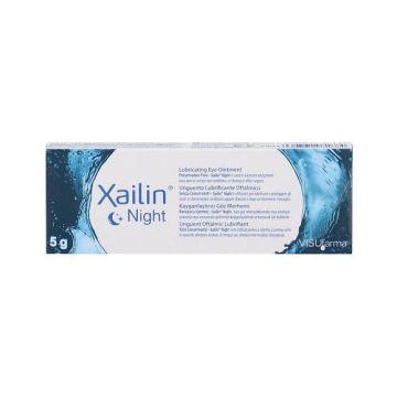 Unguento lubrificante oftalmico xailin night 5 g