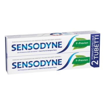 Sensodyne fresh mint tooth 2 pezzi da 75 ml