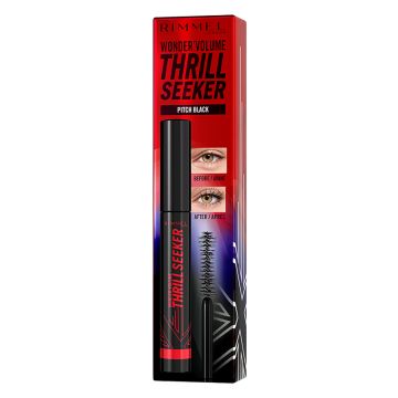 RIMMEL - Wonder'Volume Thrill Seeker - Mascara Volumizzante Pitch Black