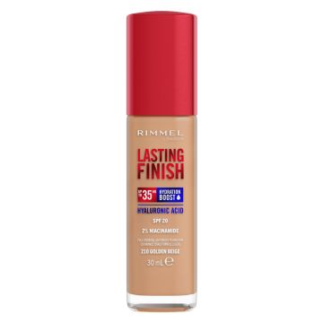RIMMEL - Lasting Finish 35H - Fondotinta Idratante N. 210 Golden Beige