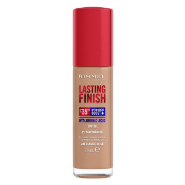 RIMMEL - Lasting Finish 35H - Fondotinta Idratante N. 201 Classic Beige