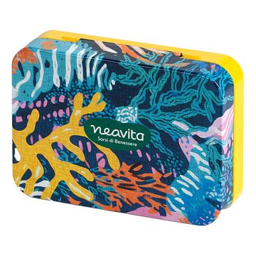 Neavita filtroscrigno infuso mango ibisco mini tin corallo twice to go 3 pezzi
