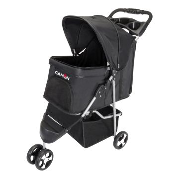 Camon Passeggino "Pet Stroller" 33X53X55 Cm Nero