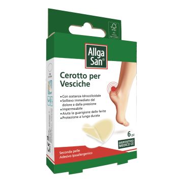 Cerotto vesciche allgasan 6 pezzi