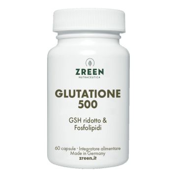 Zreen glutatione 500 60 capsule