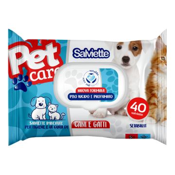 Setablu Salviette Pet Con Pop Up 40 Pezzi
