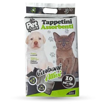 Setablu Tappetini Pet Carbone Attiv 60X90Cm 10 Pezzi