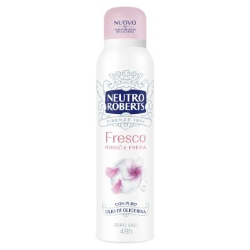 Neutro Roberts - Fresco Monoi E Fresia - Deodorante Spray 150 Ml