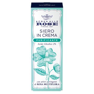 Acqua alle rose siero in crema purificante 30 ml