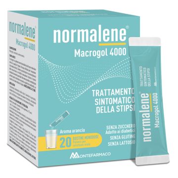 Normalene Macrogol 4000 Integratore Contro Stipsi 20 Bustine