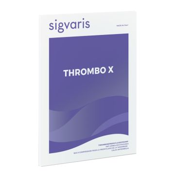 Calza a coscia thrombo-x bianco taglia xxl normale