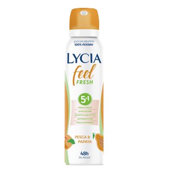 LYCIA - Feel Fresh Pesca & Papaya - Deodorante 150 ml Spray