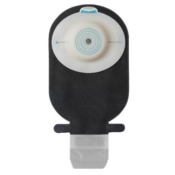 Sacca ileostomia sensura mio convex light rivestimento nero apertura ispezionabile midi foro ritagliabile 15-33 10 pezzi