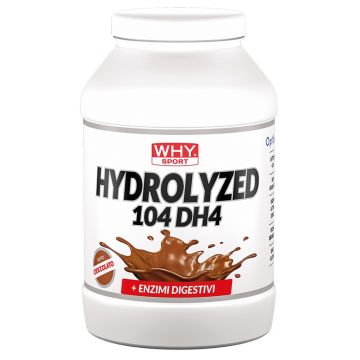 Whysport hydrolyzed 104 dh4 cioccolato 900 g