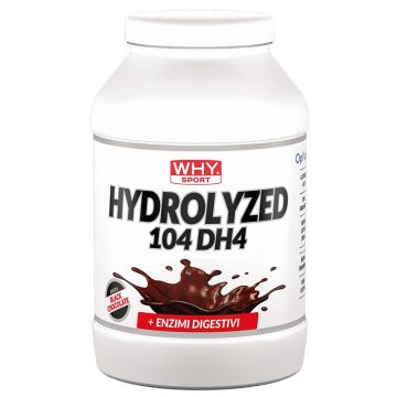 Whysport hydrolyzed 104 dh4 black chocolate 900 g