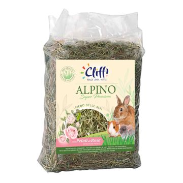 Cliffi fieno con petali di rosa 500 g