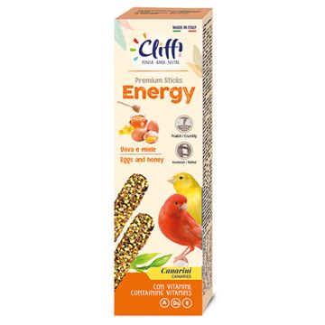 Cliffi sticks pappagalli con uova e miele energy 150 g pcoa424