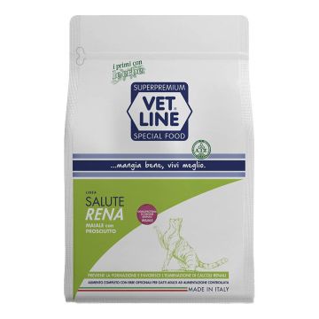 Vet line gatto salute renale maiale con prosciutto 800 g