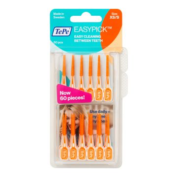 Tepe easypick xs/s arancione 60 pezzi Tepe easypick xs/s arancione 60 pezzi
