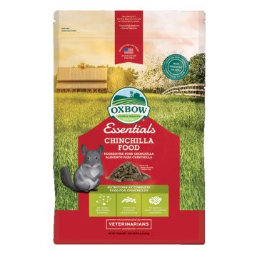 Oxbow chinchilla food 1,36 kg pellet base di erba medica essentials Oxbow chinchilla food 1,36 kg pellet base di erba medica essentials