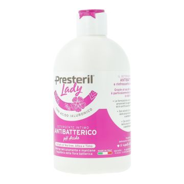 Lady presteril  detergente intimo antibatterico/ph acido 250 ml