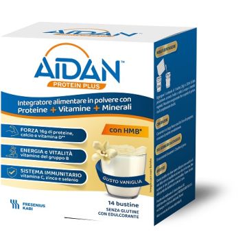 Aidan protein plus vaniglia 14 bustine
