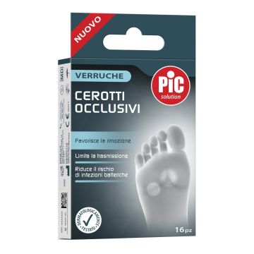 Pic Solution Cerotti Occlusivi Per Il Trattamento Verruche Confezione Mix 16 Pezzi