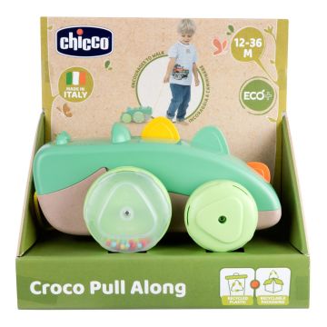 Chicco gioco eco + coccodrillo trainabile