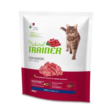 Trainer Gatto Natural Adulto Manzo 300 Gr