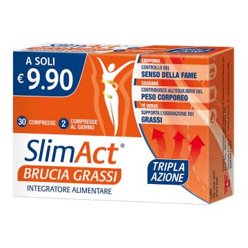 Slim act brucia grassi 30 compresse