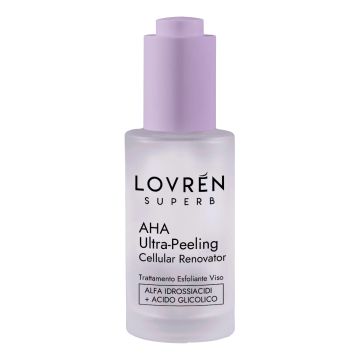 Lovren superb aha ultra-peeling trattamento esfoliante viso 30 ml