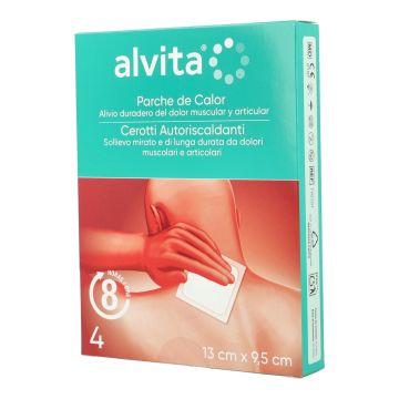 Alvita Cerotto Autoriscaldante 4 Pezzi