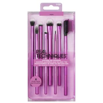REAL TECHNIQUES - Everyday Eye Essentials - Set Di Pennelli Per Il Make-Up