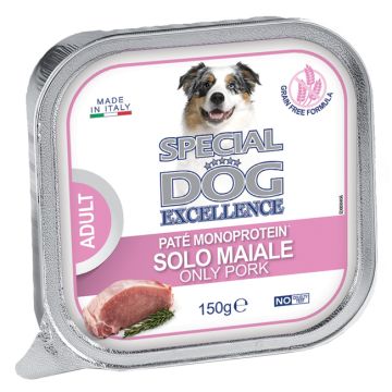 Special dog 100% maiale pate' monoproteico vaschetta 150 g