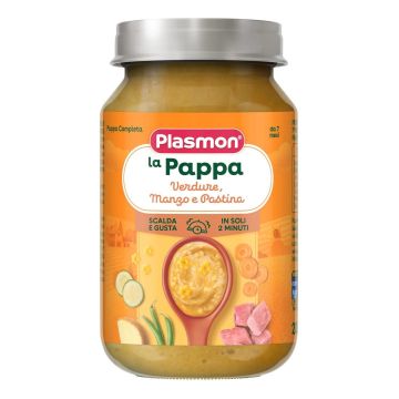 Plasmon la pappa verdure manzo e pastina 200 g
