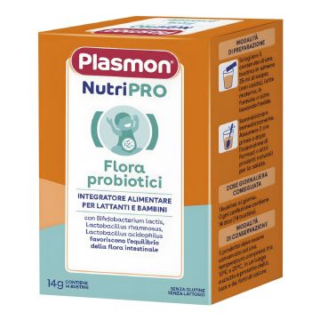 Plasmon nutripro flora probiotici 14 bustine