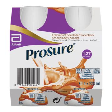 Prosure chocolate 4 bottiglie da 220 ml