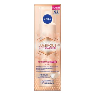 Nivea cellular luminous630 cc spf30 medium 40 ml