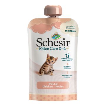 Schesir kitten cream o-6 pollo 20x150 g Schesir kitten cream o-6 pollo 20x150 g