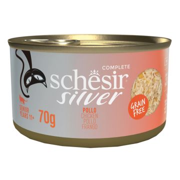 Schesir cat silver pollo 70 g