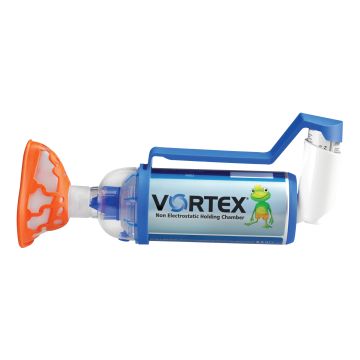 Camera distanziatrice con maschera neonatale vortex
