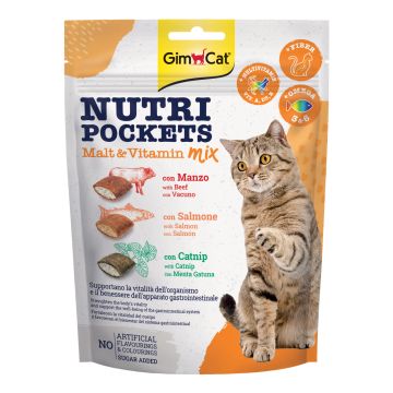 Gimcat nutri pockets mal&vit