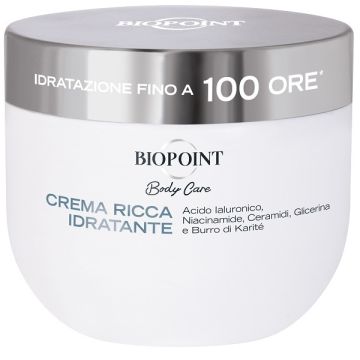 Biopoint body care crema ricca idratante 400 ml