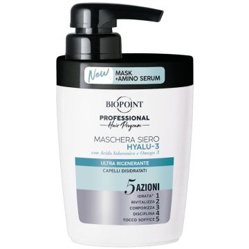 BIOPOINT - Hyalu-3 - maschera per capelli secchi 300 ml