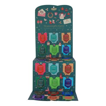 Neavita calendario avvento 2024 bio 24 tisane assortite