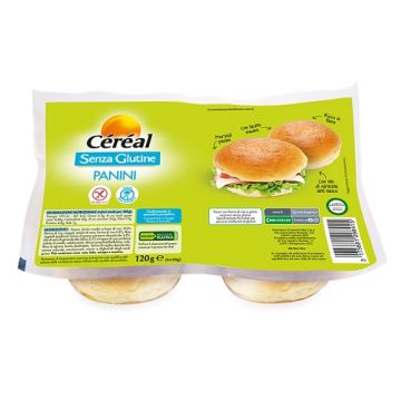 Cereal panini senza glutine 4 pezzi da 30 g