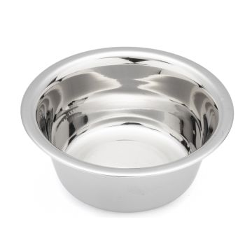 Leopet ciotola standard in acciaio inox con antiscivolo 900 ml