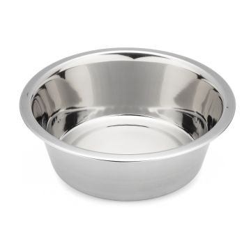 Leopet ciotola standard in acciaio inox con antiscivolo 2800 ml